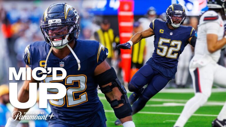 Mic’d Up: Khalil Mack Vs Texans LA Chargers