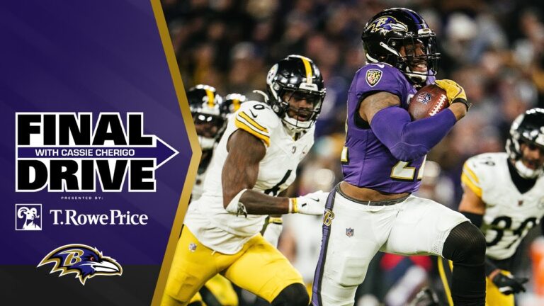 Ravens Must Go 3-0 In Road Division Games to Seal the AFC North Baltimore Ravens Final Drive