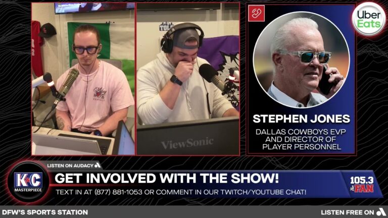 Stephen Jones Discusses Upcoming Christmas Game 105.3 The Fan