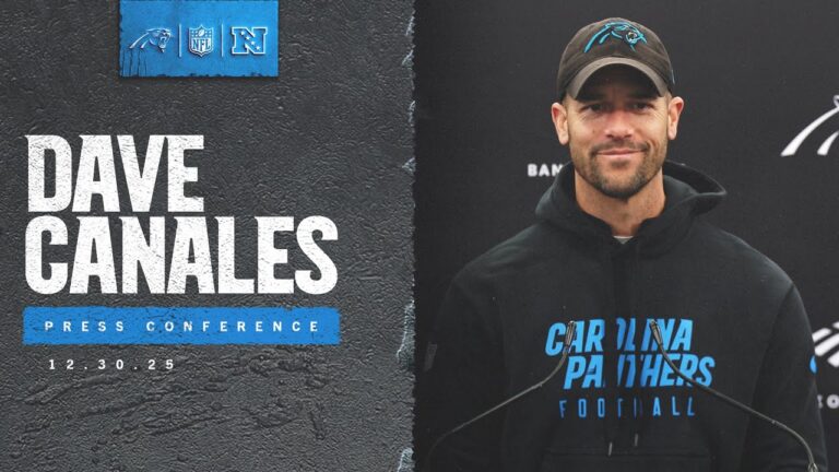 Dave Canales on attacking Week 18’s ‘championship moment’ Carolina Panthers