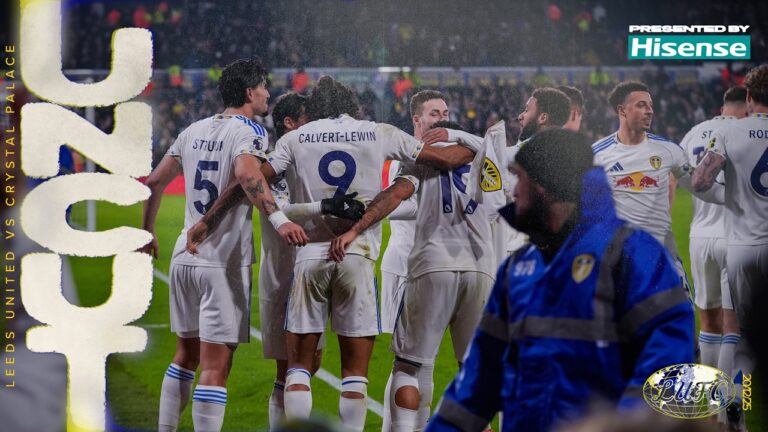 Four-goal Christmas present at Elland Road Uncut Leeds United 4-1 Crystal Palace