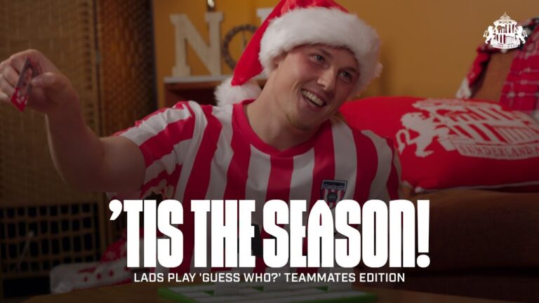 Tis the Season! Lads Play ‘Guess Who?’ Teammates Edition