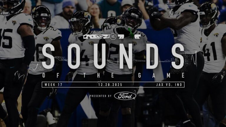 Sounds of the Game: Jaguars Pull Off Gritty Win in Indy Jacksonville Jaguars