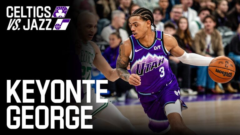 KEY goes for 37 vs CELTICS UTAH JAZZ