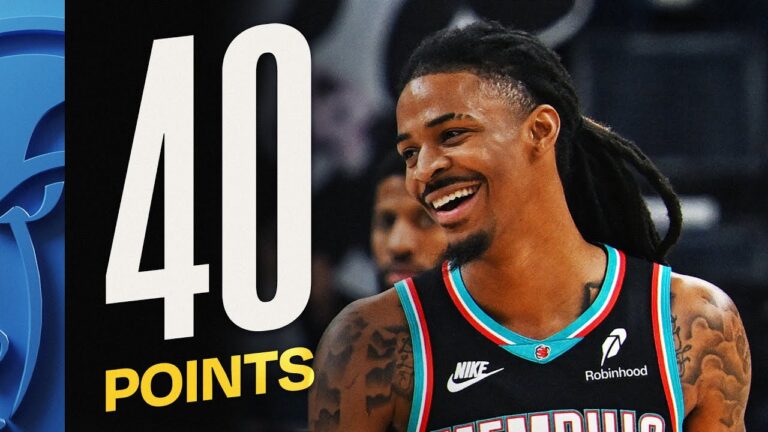 Ja Morant Drops 40 In WILD ENDING vs 76ers December 30, 2025