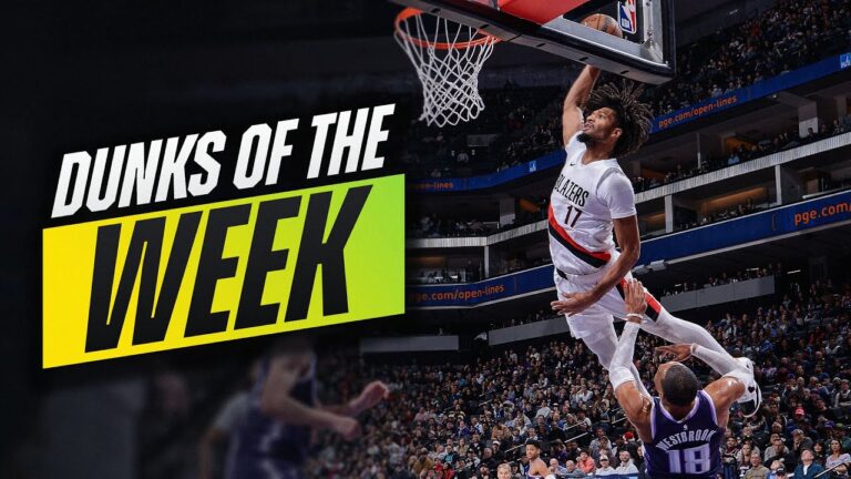 The TOP Dunks of Week 9 2025-26 NBA Season