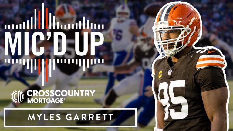 Myles Garrett Mic’d Up: Week 16 Matchup vs the Bills