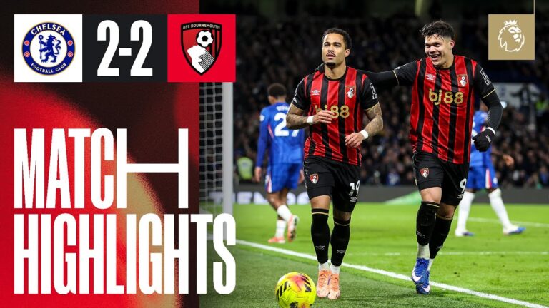 Brooks and Kluivert bag in END-TO-END Stamford Bridge draw Chelsea 2-2 AFC Bournemouth