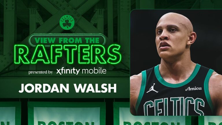 Jordan Walsh on love of Anime, Jaylen Browns snoring, final six minutes vs. Knicks VFTR