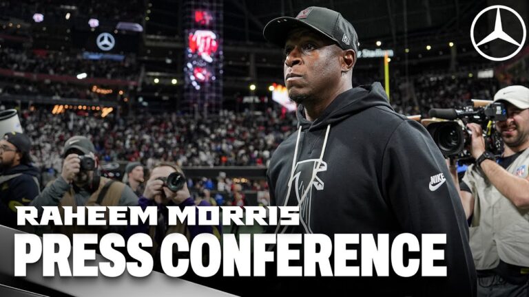 Head Coach Raheem Morris Week 18 Media Availability Wednesday, December 31st Press Conference