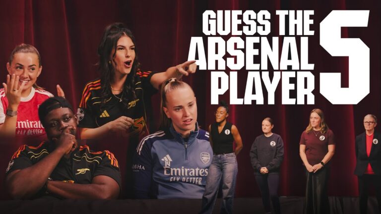 SPOT THE IMPOSTERS GUESS THE ARSENAL PLAYER 5 Katie McCabe and Daphne van Domselaar