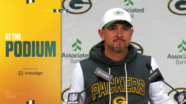 Matt LaFleur on Jordan Morgan: ‘He’s playing consistent football’