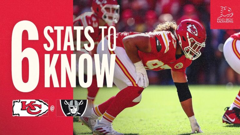 Week 18: Chiefs vs. Raiders – Young Players, Record Watch for Travis Kelce Six Stats to Know