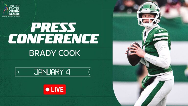 Brady Cook Postgame Press Conference (1 4) New York Jets at Buffalo Bills Week 18