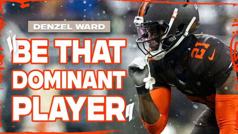 Denzel Ward Press Conference: Be that dominant player