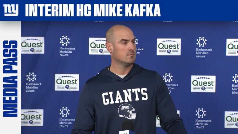 Mike Kafka Previews Week 18 Matchup vs. Cowboys New York Giants