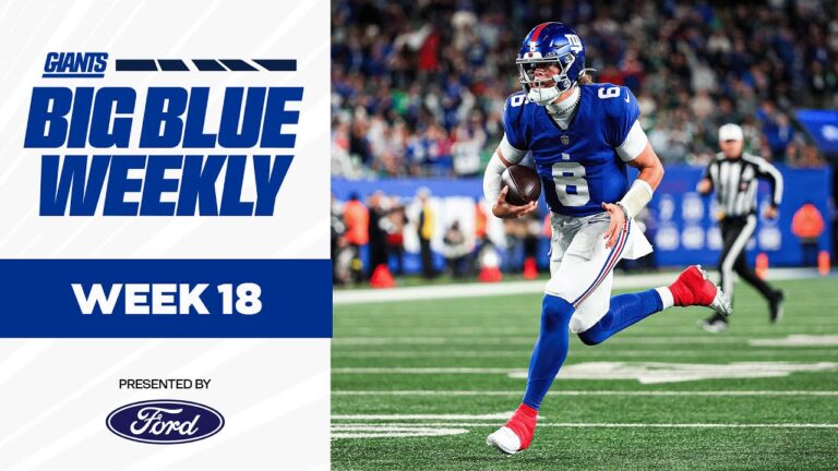 Big Blue Weekly: Previewing Week 18 vs. Cowboys New York Giants