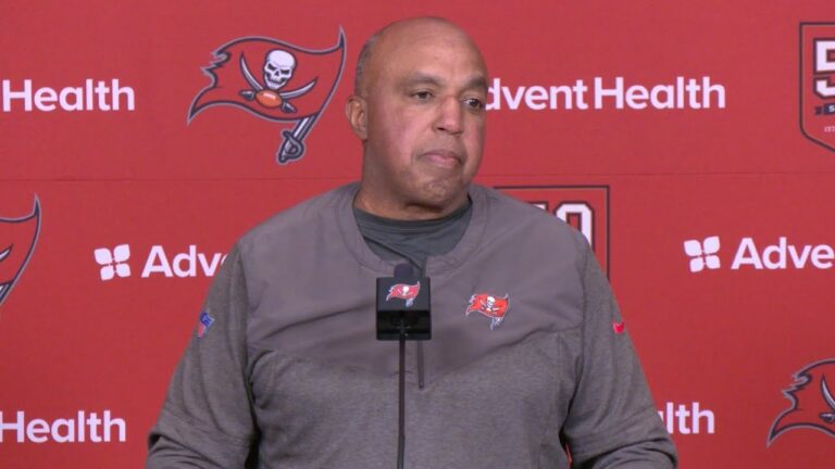 George Edwards on Week 18 Matchup vs. Carolina Press Conference Tampa Bay Buccaneers
