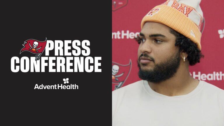 Tristan Wirfs: The Division is on the Line Press Conference Tampa Bay Buccaneers