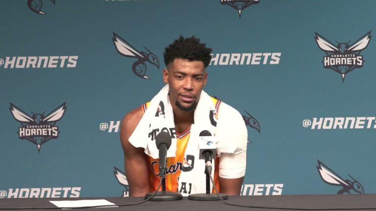 Hornets vs Warriors: Brandon Miller Postgame Media Availability 12 31 2025