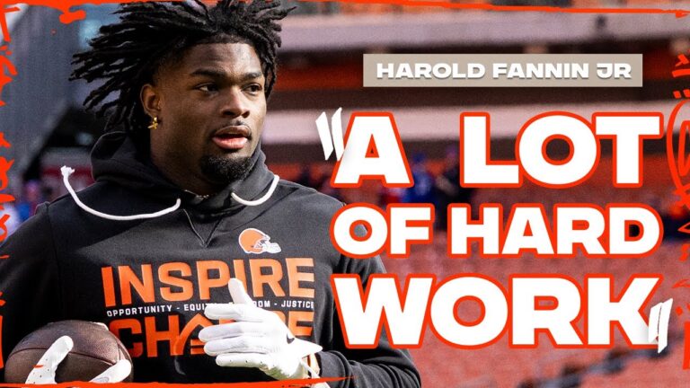 Harold Fannin Jr Press Conference: A lot of hard work