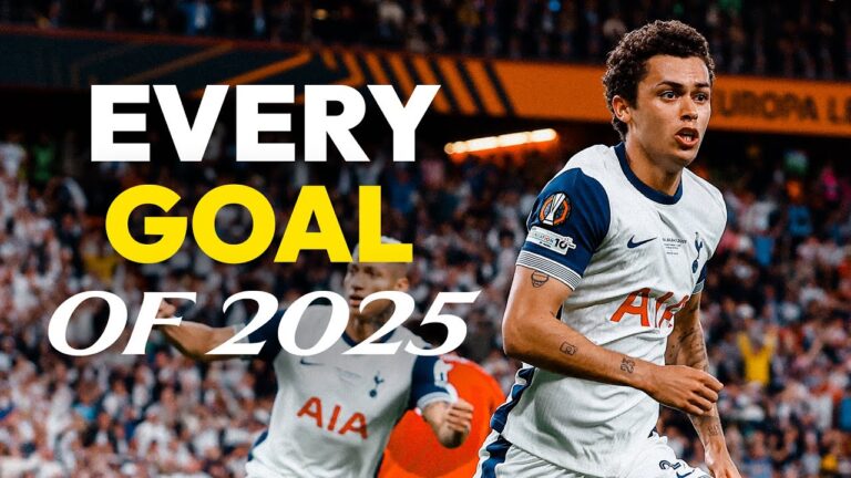 EVERY Premier League, Champions League, Europa League, FA Cup and Carabao Cup goal of 2025!