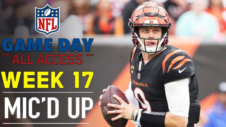 NFL Week 17 Mic’d Up! Is Tupac back? Game Day All Access