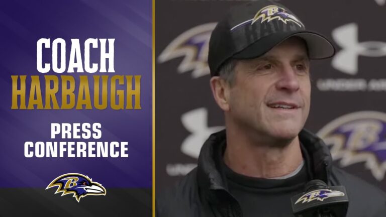 John Harbaugh on Lamar Jackson’s Return to Practice Baltimore Ravens