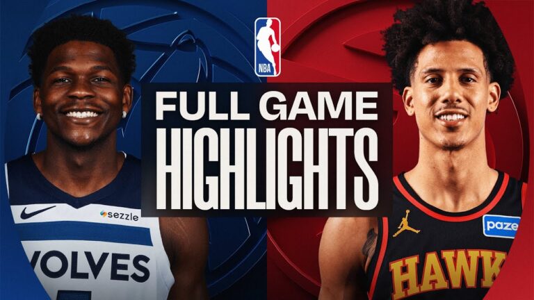 TIMBERWOLVES at HAWKS FULL GAME HIGHLIGHTS December 31, 2025