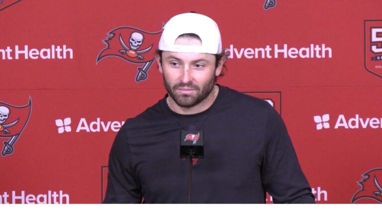 Baker Mayfield: Just Win Press Conference Tampa Bay Buccaneers