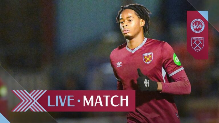 LIVE: Aldershot Town v West Ham United U21 National League Cup