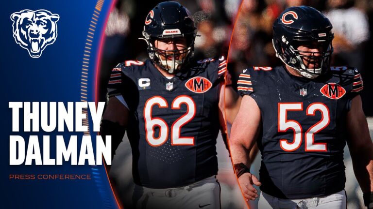 Joe Thuney, Drew Dalman on being named to 2026 Pro Bowl Games Press Conference