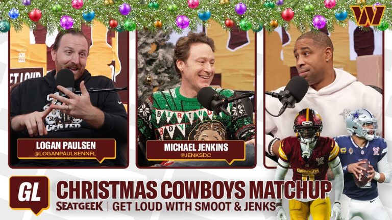 Cowboys Preview with Logan Paulsen & Whos at Fred’s Christmas Dinner? Get Loud Commanders