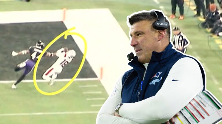 Mike Vrabel Film Breakdown Drake Maye to Kyle Williams, Rhamondre Stevenson Game-Winner & More