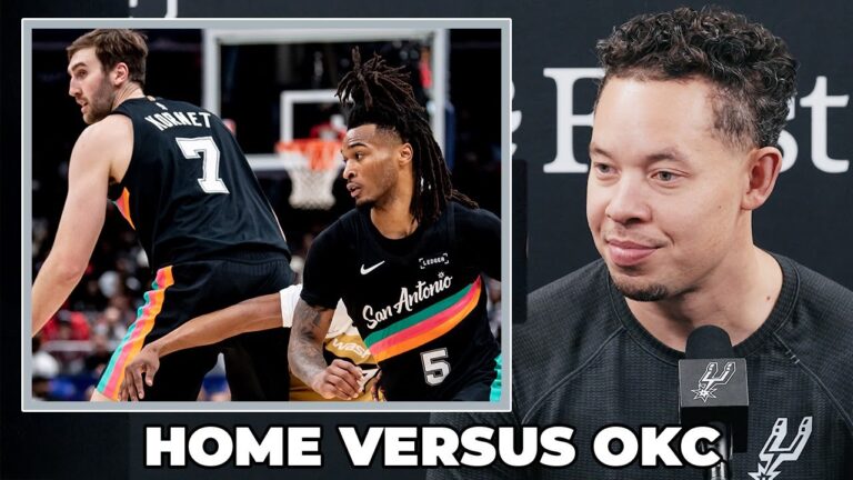 Mitch Johnson on First of Back-to-Back Matchup Against OKC