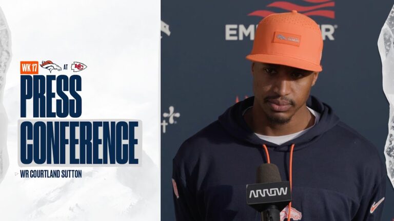 WR Courtland Sutton on second career Pro Bowl selection: ‘I’m just grateful to be in this position’