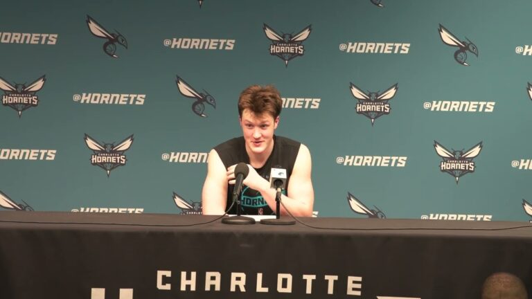 Hornets vs Wizards: Kon Knueppel Postgame Media Availability 12 23 2025