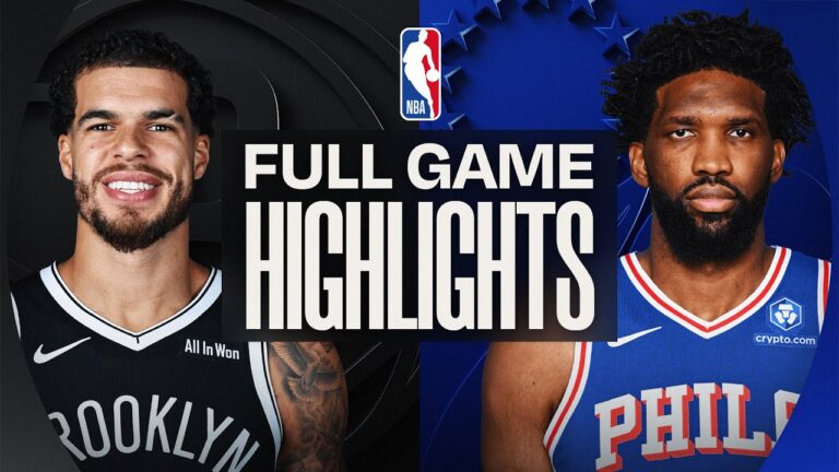 NETS at 76ERS FULL GAME HIGHLIGHTS December 23, 2025