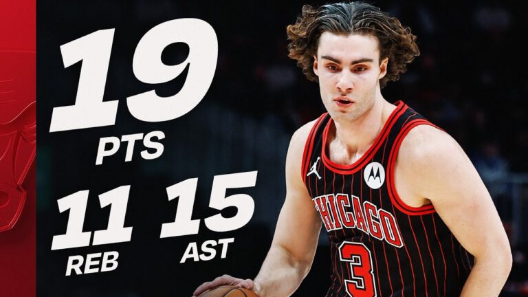 Josh Giddey Recorded The Fastest Triple-Double In Bulls History (20:20 MIN) December 23, 2025