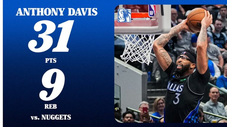 Anthony Davis (31 PTS 9 REB) vs. Denver Nuggets December 23, 2025