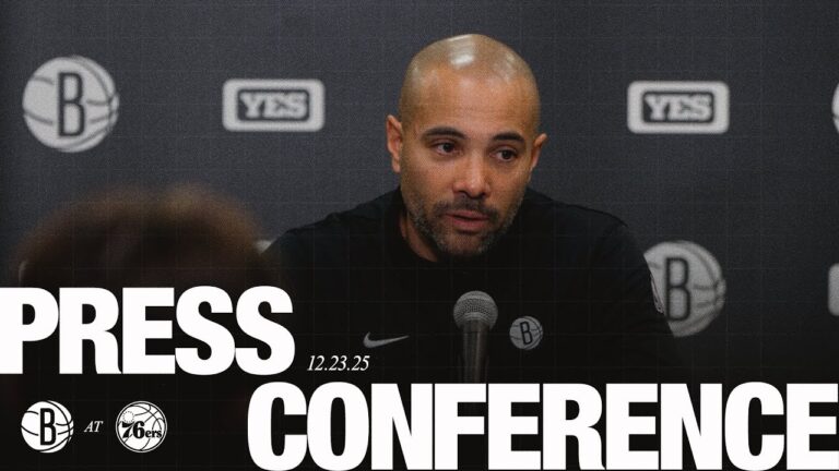 Jordi Fernández Discusses Nets Road Victory In Philadelphia