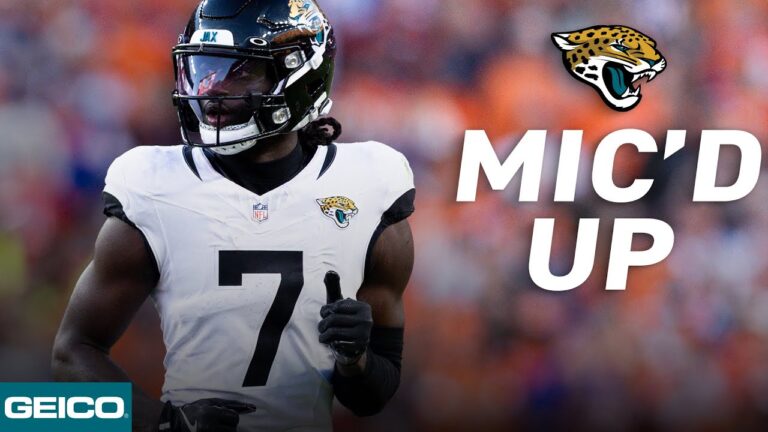 Brian Thomas Jr. MIC’D up in Week 16 vs. Broncos Jacksonville Jaguars