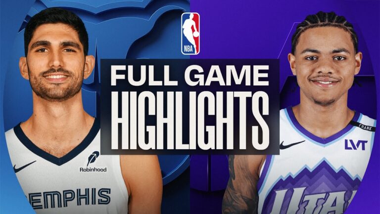 GRIZZLIES at JAZZ FULL GAME HIGHLIGHTS December 23, 2025