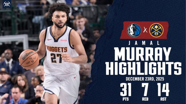 Jamal Murray 31-Point Game Highlights vs. DAL