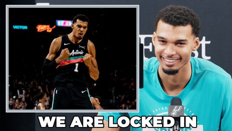 Victor Wembanyama on Team Being Locked In