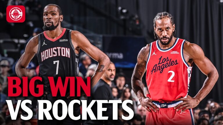 Clippers Blow Out the Rockets