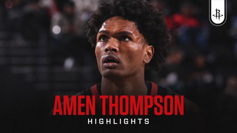 Amen Thompson (19 points) Highlights vs. LA Clippers