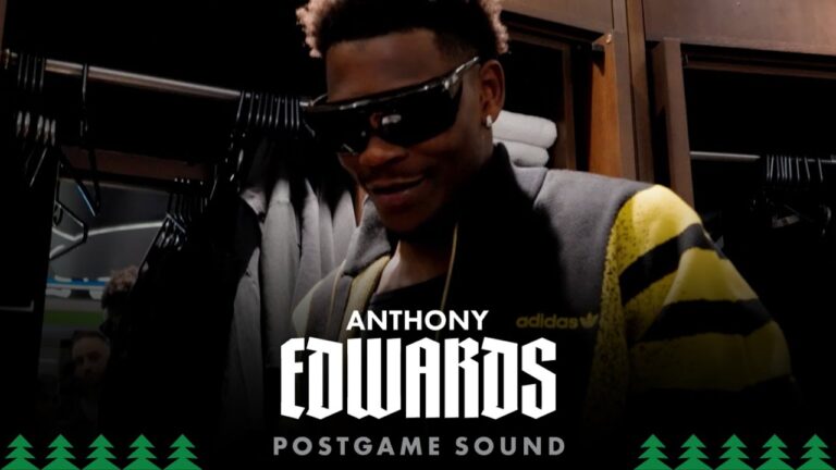 Tonights Win Shows All The Work We Put In. Anthony Edwards Post Game Sound 12.23.25