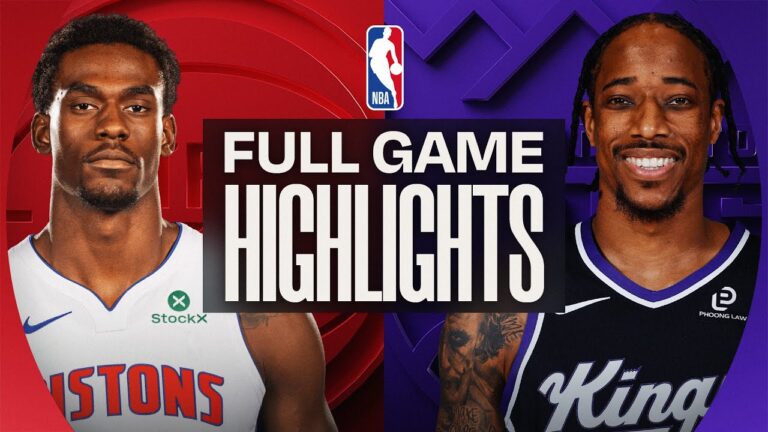 PISTONS at KINGS FULL GAME HIGHLIGHTS December 23, 2025