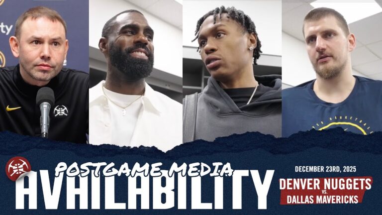 ALL Denver Nuggets Postgame Media vs. DAL